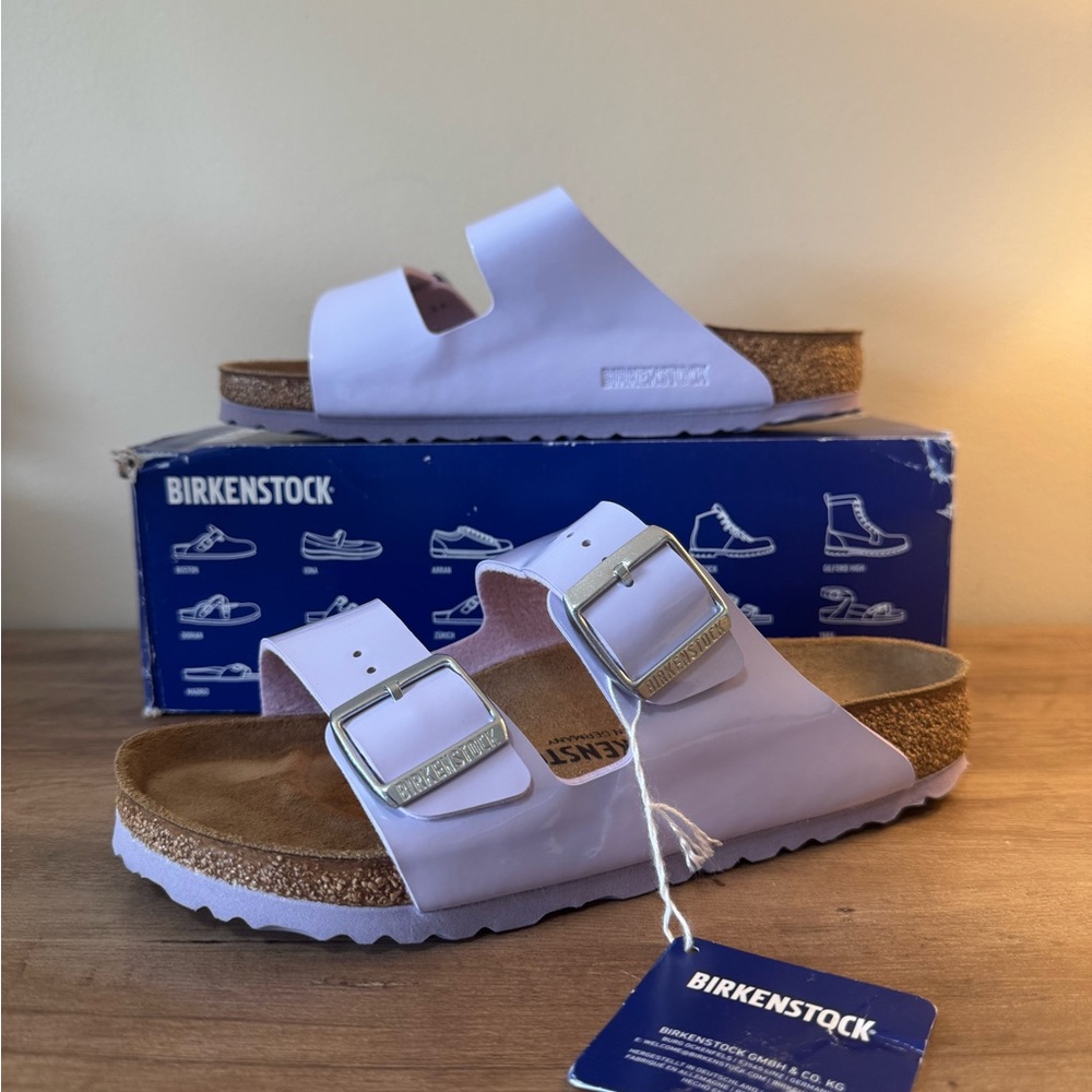 NWT Purple Fog Birkenstock Arizona Sandal